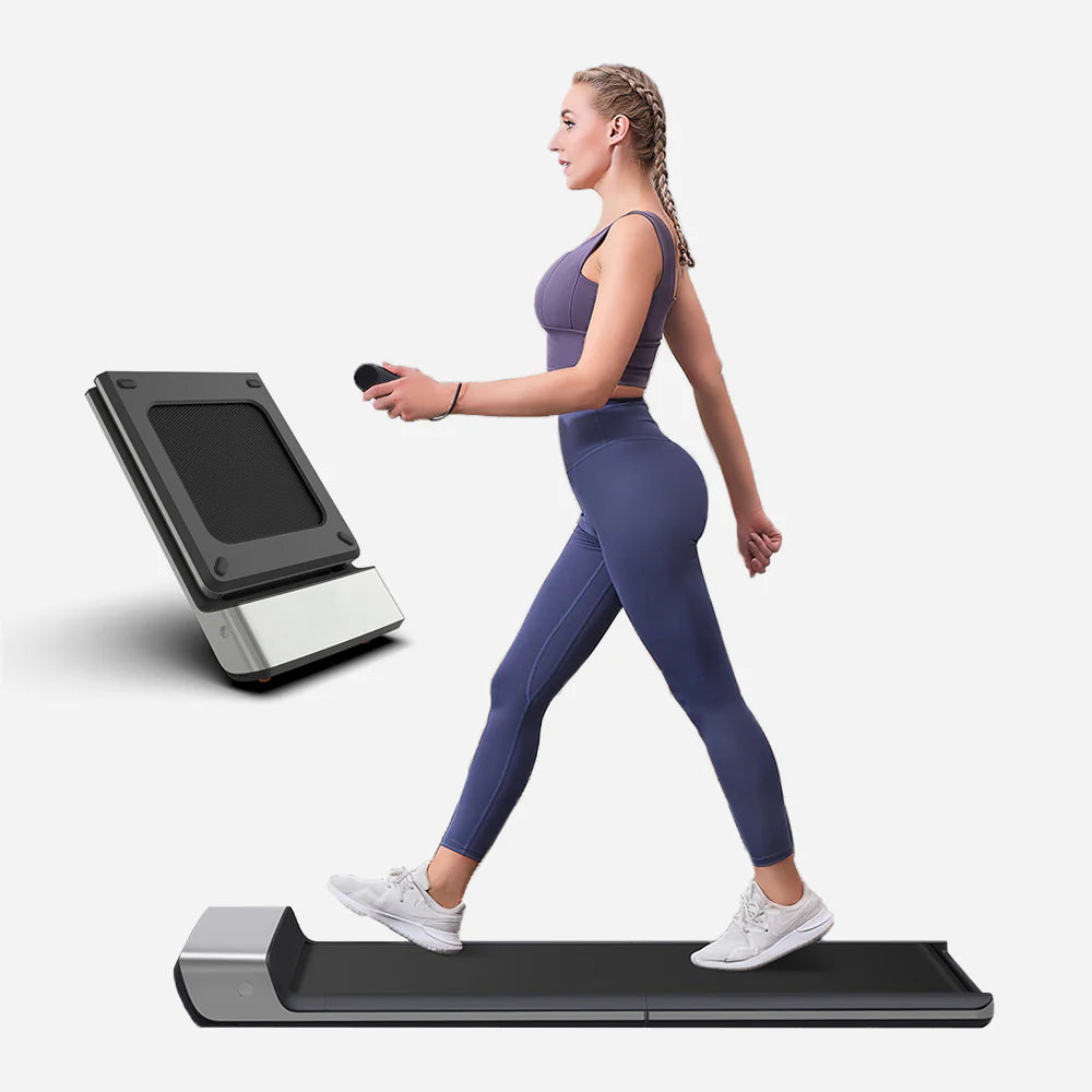 WalkingPad Folding Treadmill, Ultra Slim Foldable Treadmill Smart Fold Walking Pad Portable Safety Non Holder Gym NestCrafty