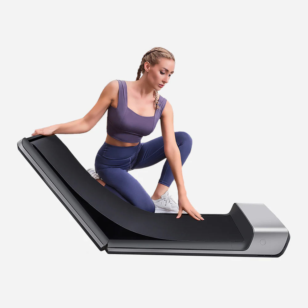 WalkingPad Folding Treadmill, Ultra Slim Foldable Treadmill Smart Fold Walking Pad Portable Safety Non Holder Gym NestCrafty